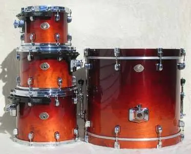 Tama Starclassic Performer Birch Drum Set 10/12/14/22/5.5x14 Ex!