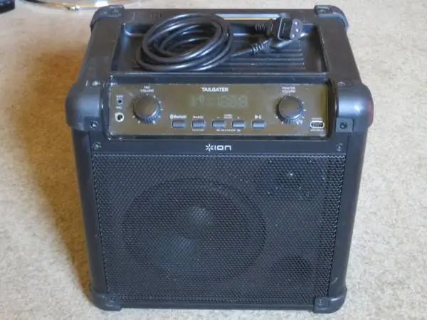 ION Tailgater Bluetooth, Radio, Music & PA System Plug In/Rechargeable