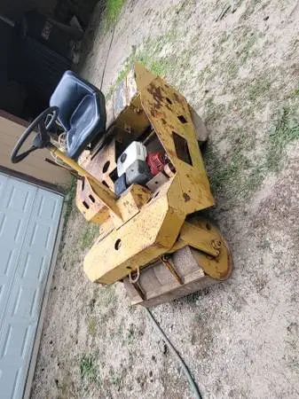 One ton asphalt roller