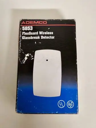 Brand New - Ademco 5853 Wireless Glass Break Detector