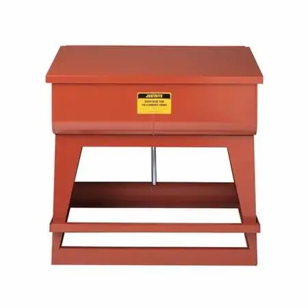 Parts Wash & Rinse - Dual tubs - Foot Pedal - Justrite 27260