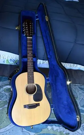 1972 Vintage CF Martin Dreadnought D12-20 Acoustic 12-String
