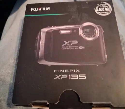 NEW! never used Fujifilm Finepix XP135 digital camera