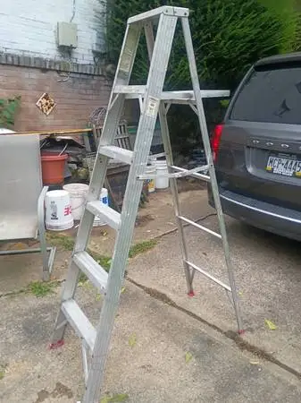 6 foot Werner aluminum step ladder