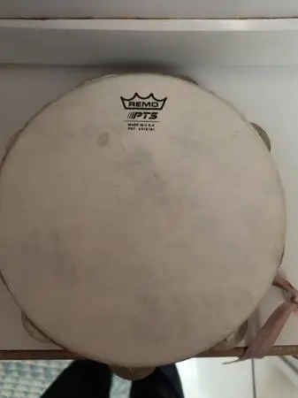 tambourine Remo PTS., made in USA,,pat ....$40