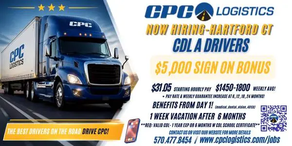 Class A CDL Local Truck Driver Windsor, CT