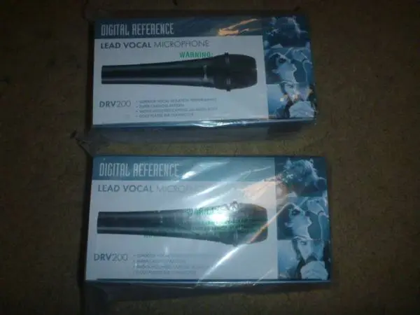One DRV 200 lead vocal mic NEW!