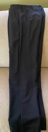 Boys Size 16 Chaps Black Dress Slacks