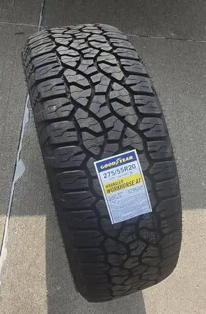 275/55/20 Goodyear Workhorse tires