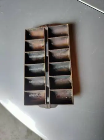 Vintage cast iron cornbread mold