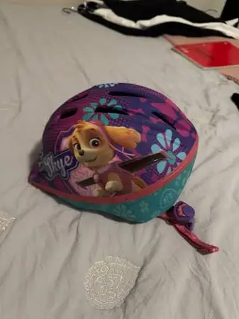 Youth bike helmet