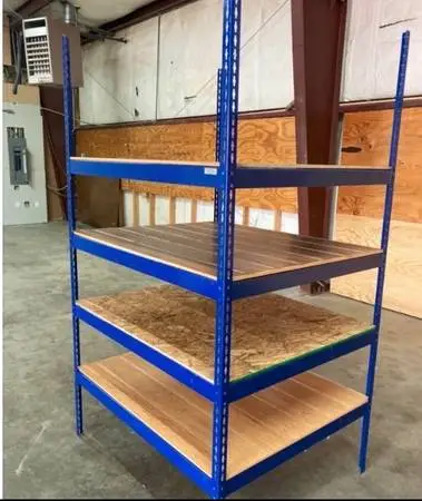 Steel-Framed Shelving