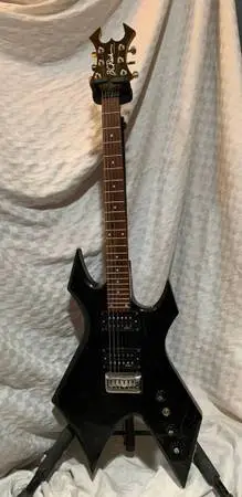 2001 B.C. Rich Platinum Series Warlock (Widow Headstock)-Exc. Cond.!