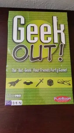 Geek Out Board Game BRAND NEW Factory sealed