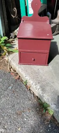 Vintage French saltbox