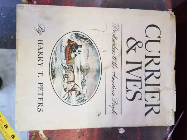 Currier & Ives print makers to American Public, by Harry T Peters