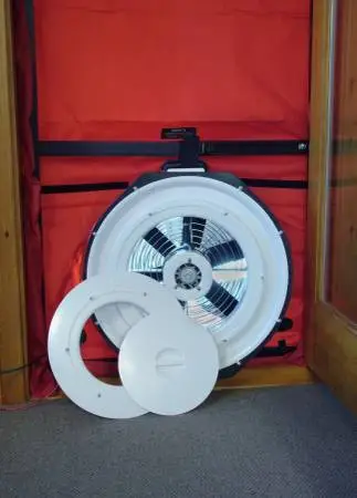 Minneapolis Air Door HVAC/Buliding Leak Test TEC