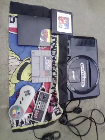 VINTAGE SEGA GENESIS, ATARI GAMES