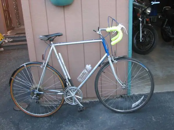 25XLL RaleighRecord Mens Grey Roadbike ,27tires,10Spd
