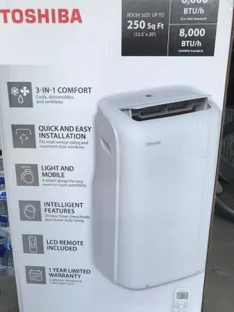 Portable Air Conditioner. Used 2 days