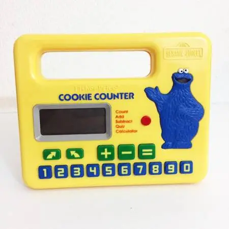 VINTAGE 1985 Fisher-Price Sesame Street Cookie Counter