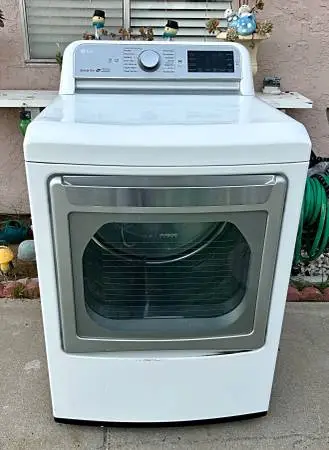 LG gas dryer