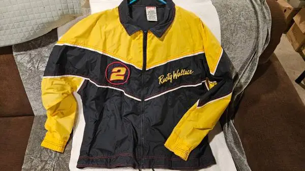 Rusty Wallace NASCAR racing jacket - Nutmeg