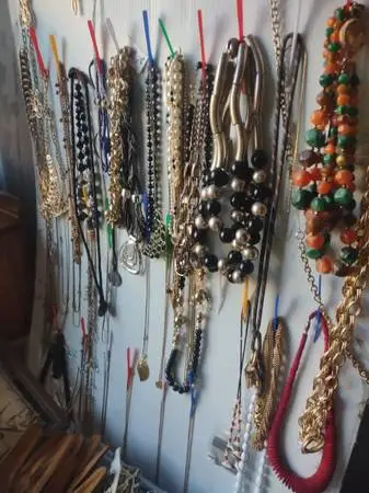 Lots of vintage costume jewelry more you buy cheeper gets
