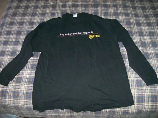 CUERVO Long-Sleeved T-Shirt - Size is XL