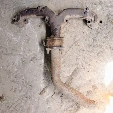 GM ram horn exhaust manifold