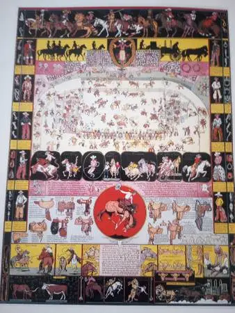 Jo Mora Original 1933 Salinas Rodeo Poster