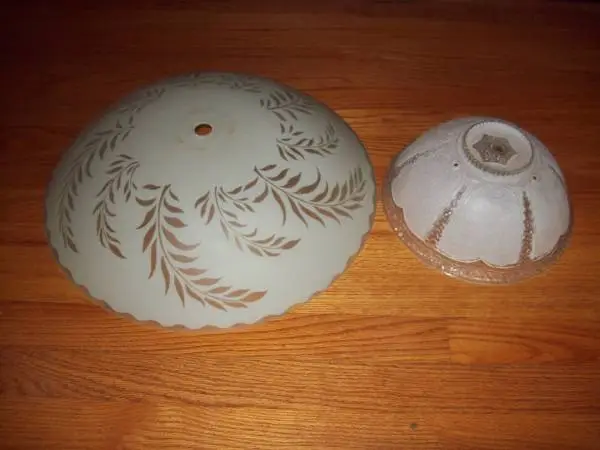 2=Beautiful-Antique Light Covers-Glass-Perfect-Fancy Design!.2=