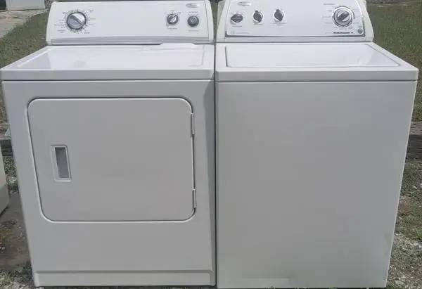 WHIRLPOOL WASHER  AND ELECTRIC DRYER
