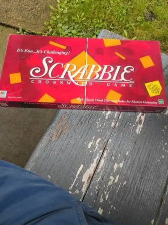 Scrabble board game