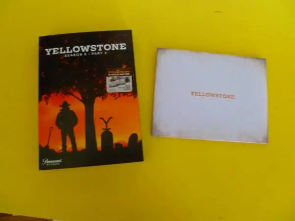 🌵 YELLOWSTONE SEASON 5 PART 2. 3 DVDs, FINAL EPISODES NEW