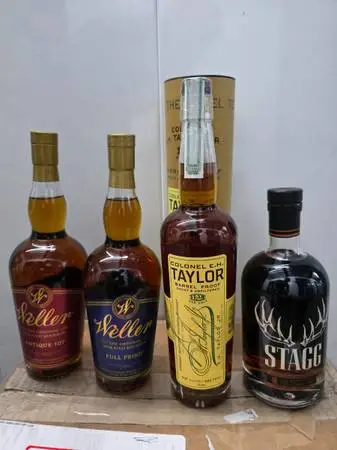 Collectible Allocated Bourbon Bottles Bundle