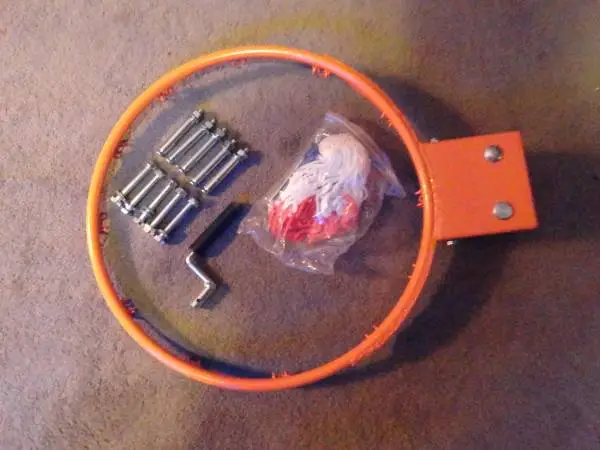 NEW - HEAVY-DUTY COLLAPSABLE BASKETBALL RIM