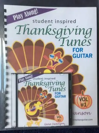CD and Book - Thanksgiving Tunes Play Along!
