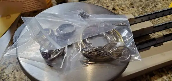 66 grams of Sterling / 925  silver jewelry