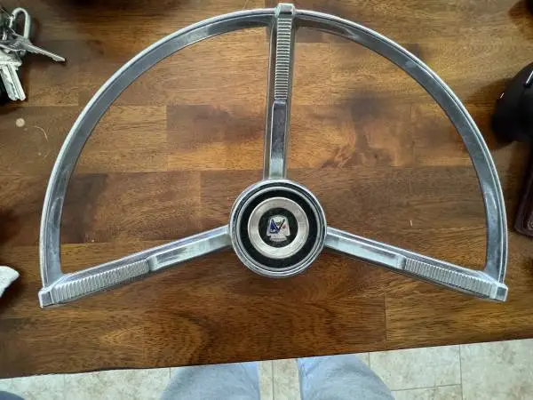Horn Ring 1963-4 Ford Galaxie - Minor Pitting is Near invisible