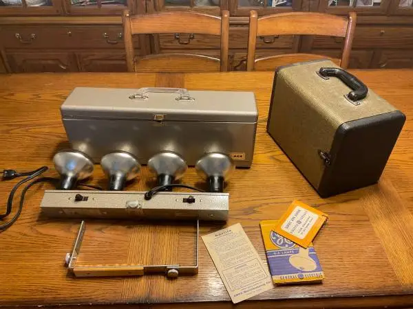 Vintage photography items   Probably 1950s