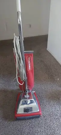 SANITAIRE Upright Vacuum Cleaner used