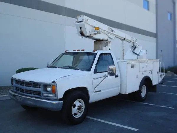 1992 Chevrolet K3500 Bucket Truck 4x4 454 Utility