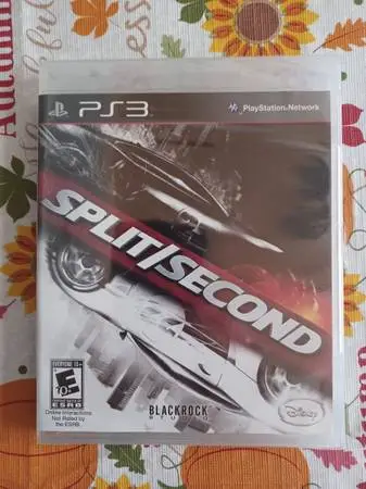 Playstation 3, PS3 Split/Second 2010. Sealed-Brand New.