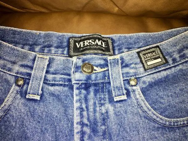 Vintage 90’s Versace high waisted jeans size 31x45