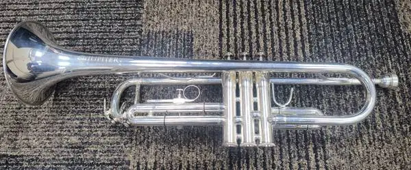 🎺 JUPITER JTR-600S Silver Plated Bb TRUMPET Like New w/ Case 🎺