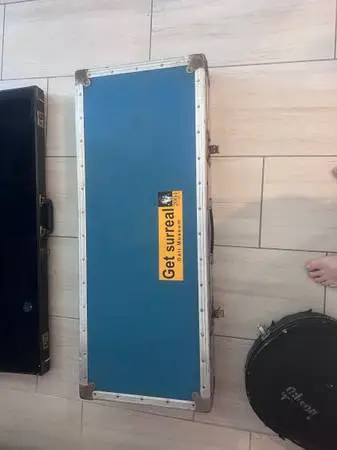 Anvil Metal Floght Case For A Stratocaster