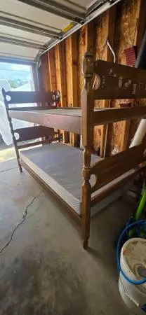 Vintage 1960s bunk bed