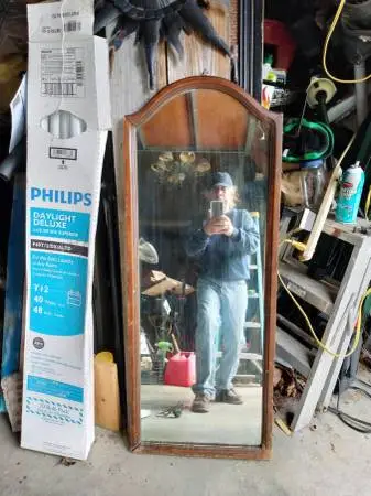 Antique mirror