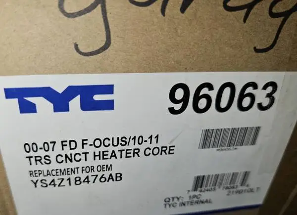 HEATER CORE FORD FOCUS 00-07 (NEW)